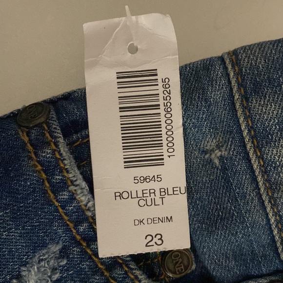 One Teaspoon Bleu Cult Rollers shorts in size 23 from Aritzia - Picture 5 of 9